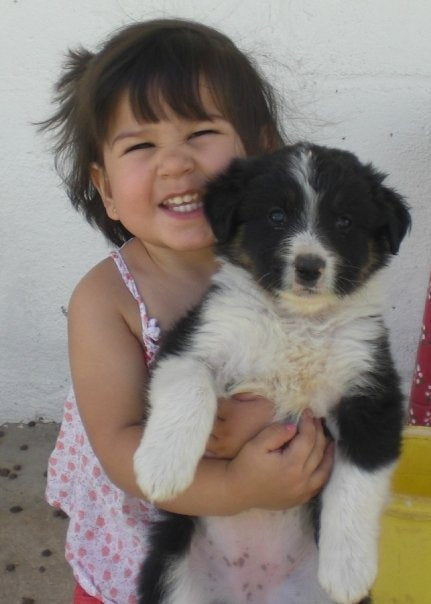 our cute angel - original photo