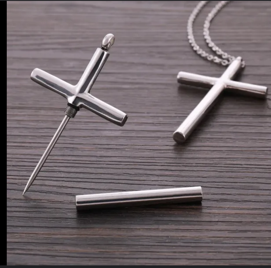 cross weapon - original photo