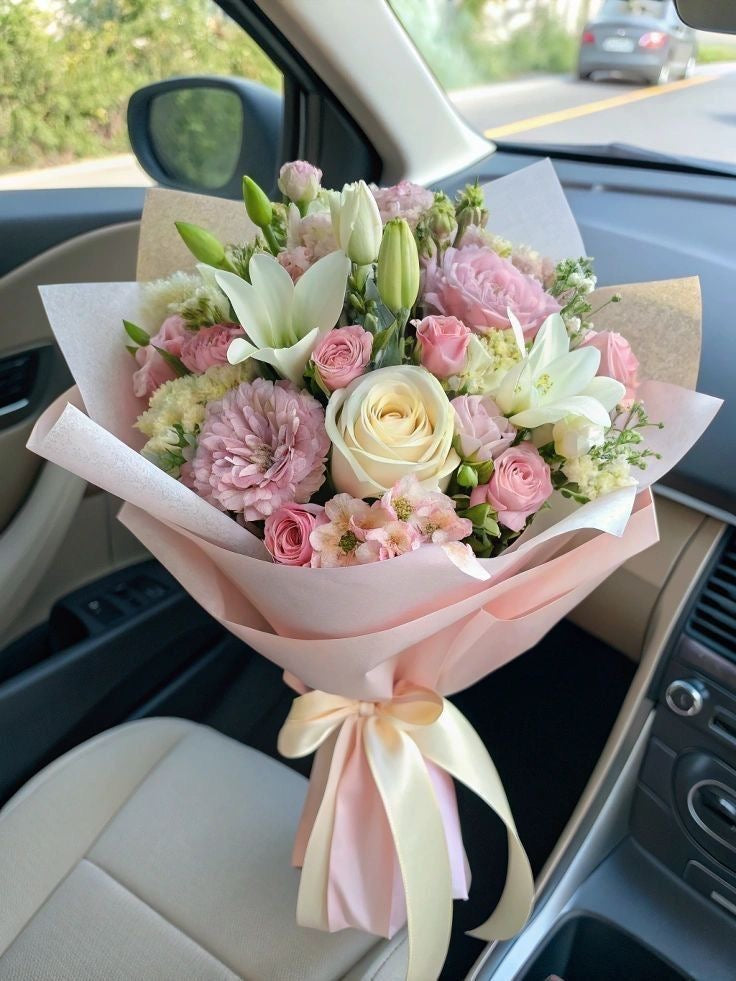 flowers for her - original photo