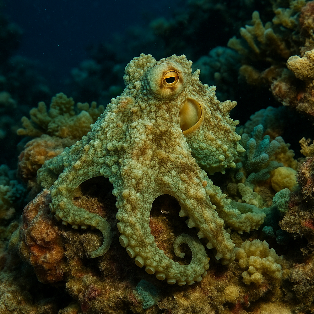 Olly the Octopus 🐙🐙🐙 - original photo