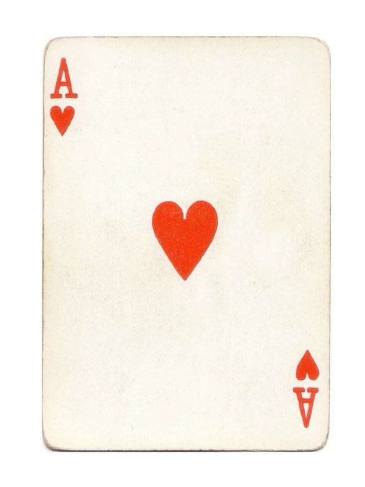 card heart - original photo