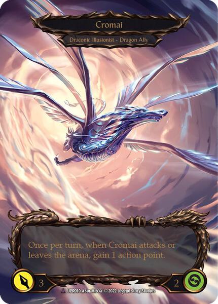 Flesh and Blood card - want dragon figure - original photo
