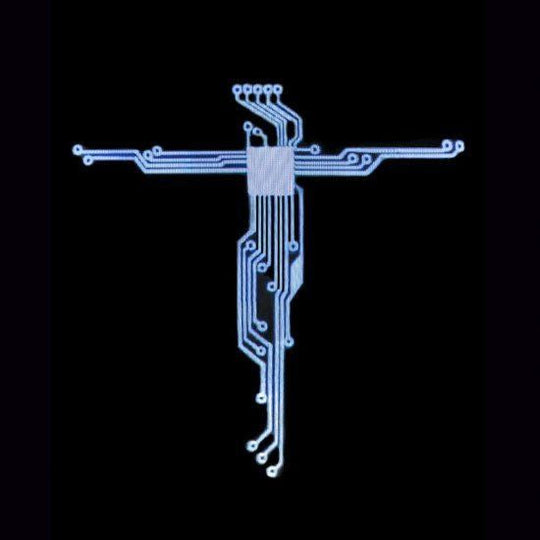 Beautiful Circuit Cross - original photo