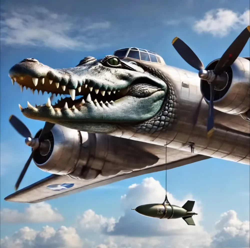 bombardino crocodilo - original photo