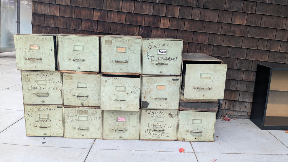 Filing cabinets - original photo