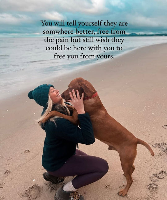 Monty and me - original photo
