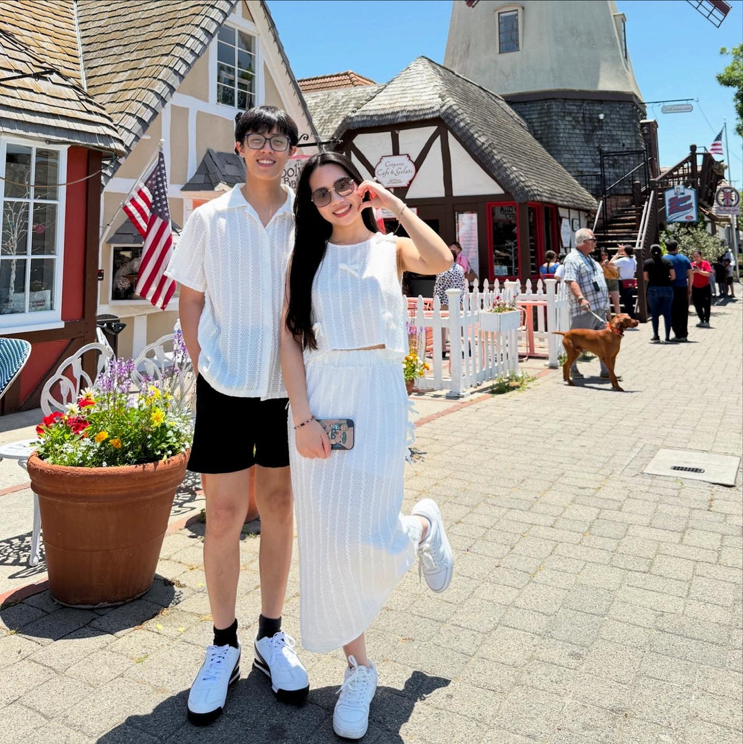 me and girl friend  - original photo