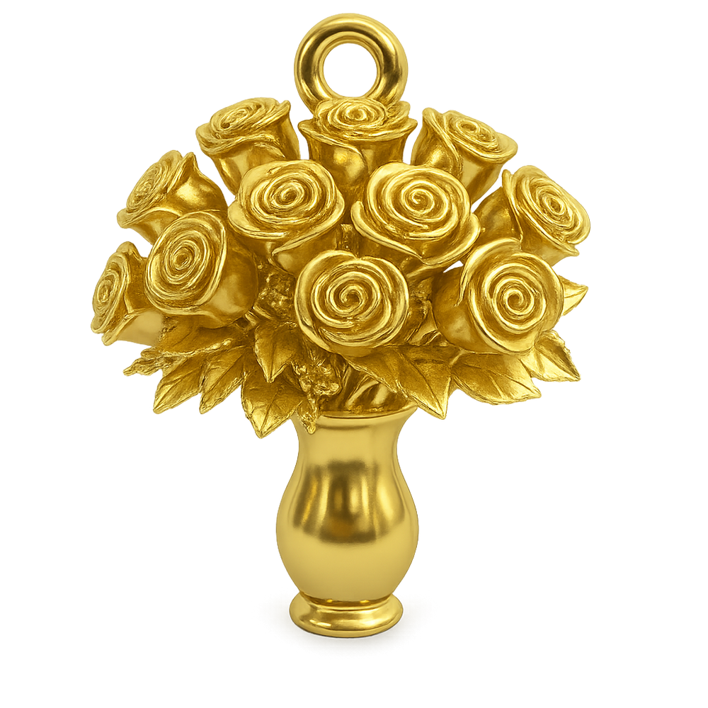 Gold finish