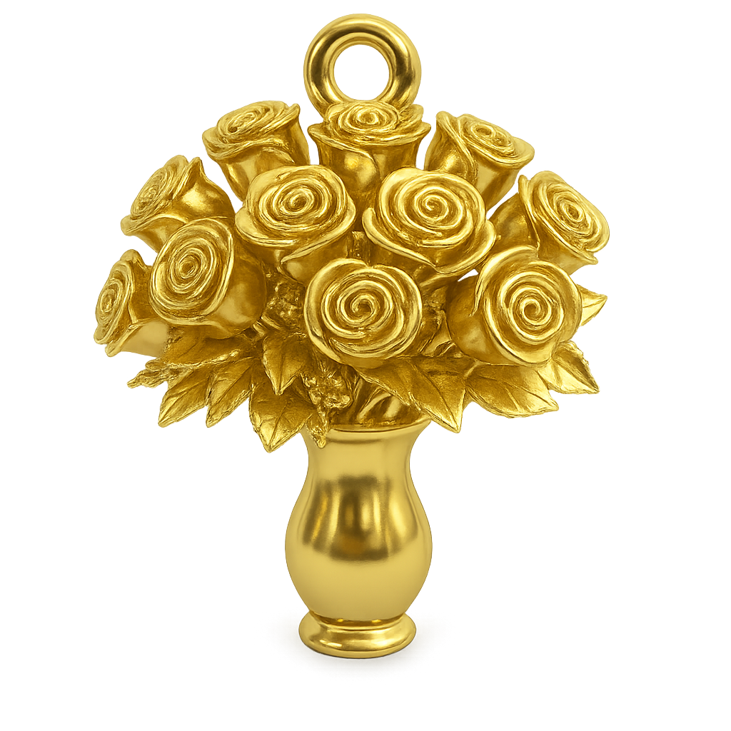 Gold finish