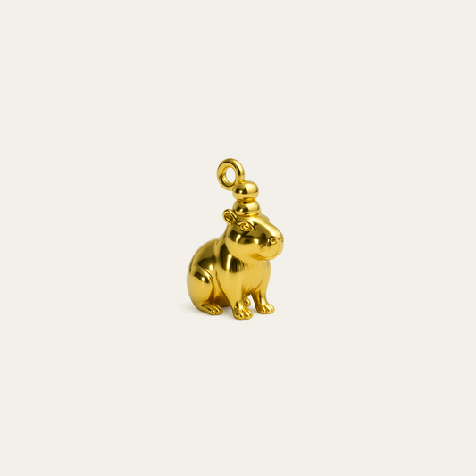 Custom charm design - Gold finish