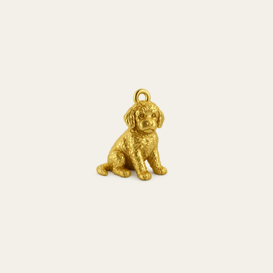 Custom charm design - Gold finish