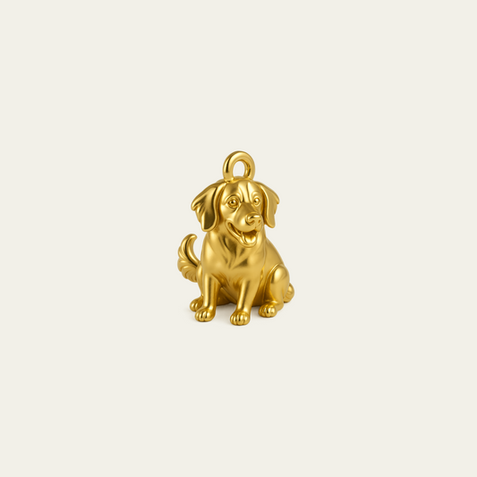 Custom charm design - Gold finish