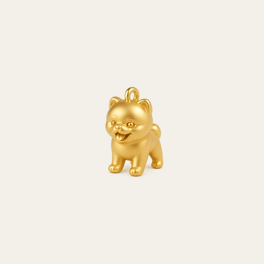 Custom charm design - Gold finish