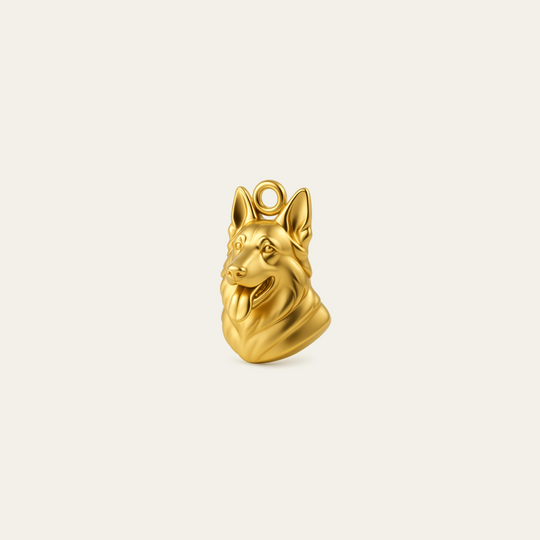 Custom charm design - Gold finish