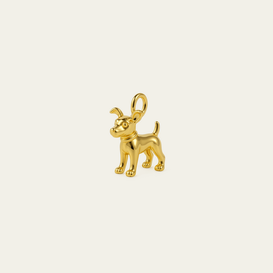 Custom charm design - Gold finish