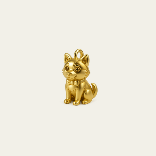 Custom charm design - Gold finish