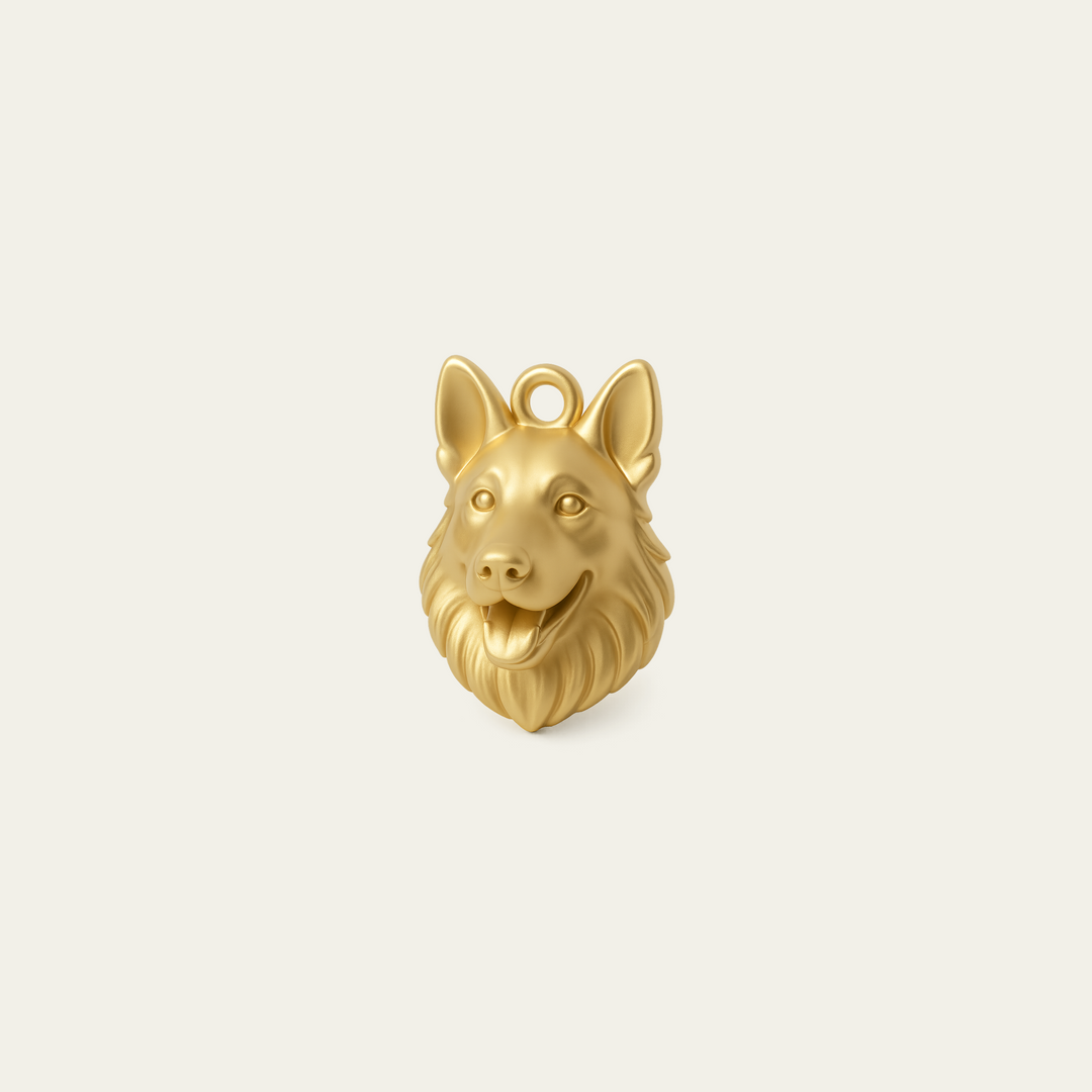 Custom charm design - Gold finish