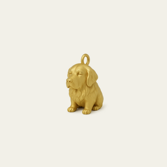 Custom charm design - Gold finish