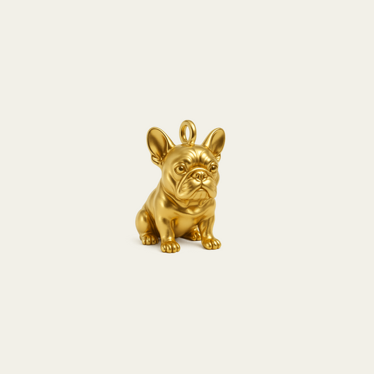 Custom charm design - Gold finish