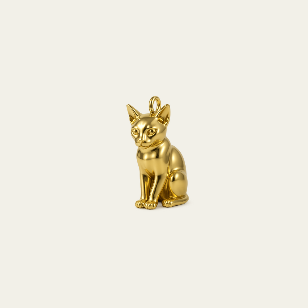 Custom charm design - Gold finish