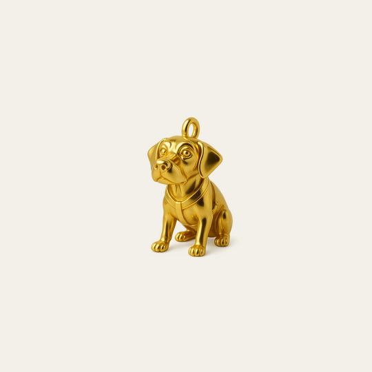 Custom charm design - Gold finish
