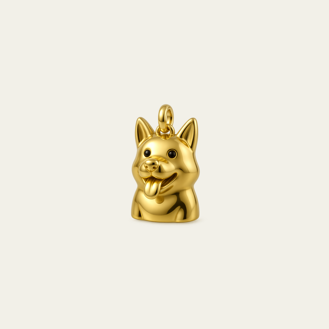 Custom charm design - Gold finish