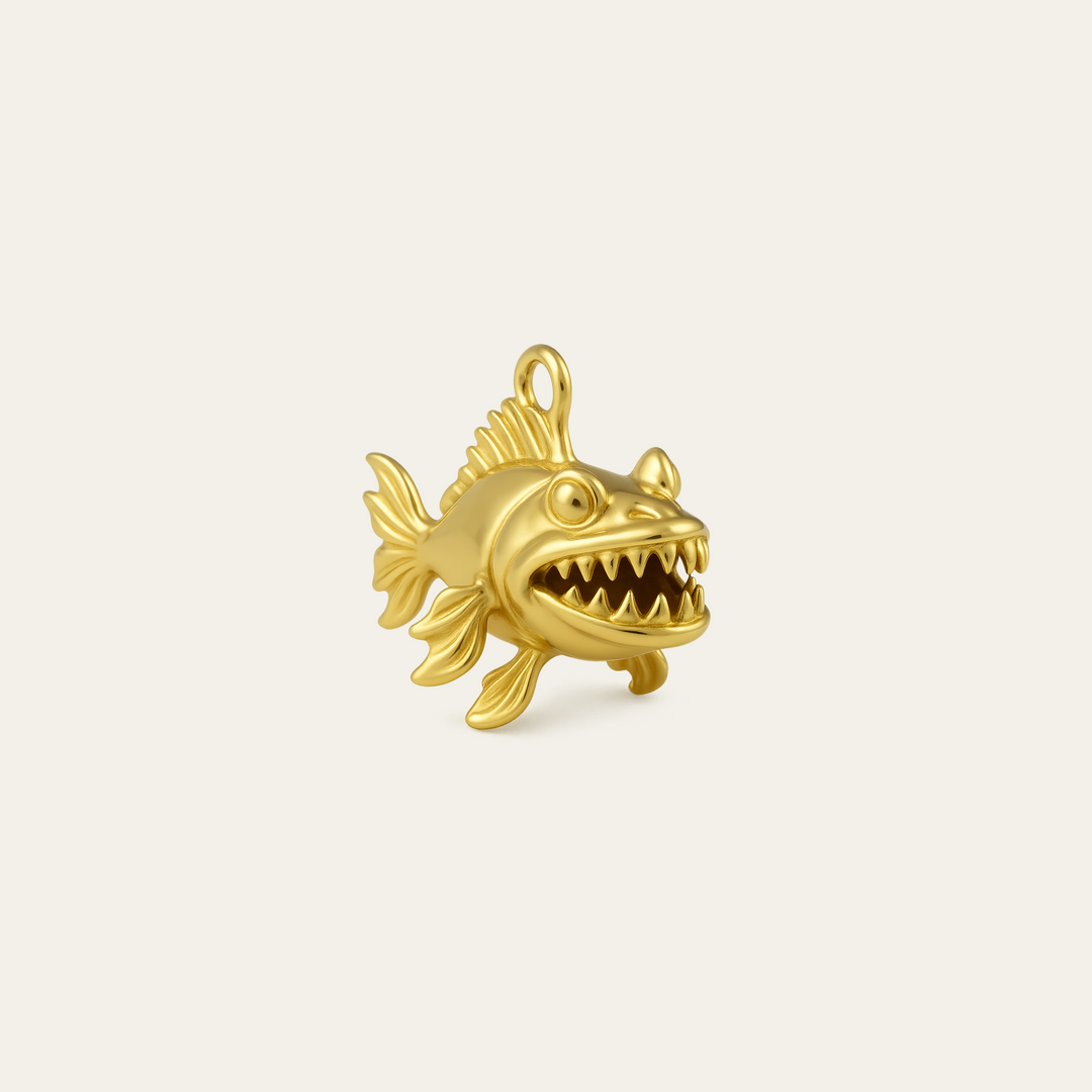 Custom charm design - Gold finish