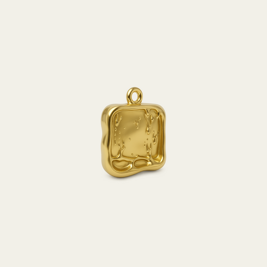 Custom charm design - Gold finish