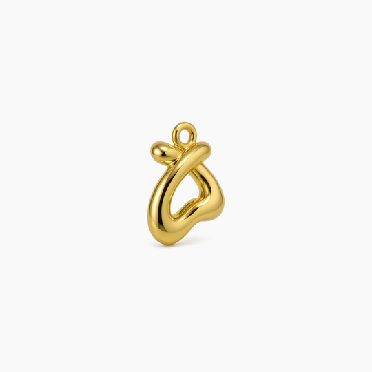 Custom charm design - Gold finish