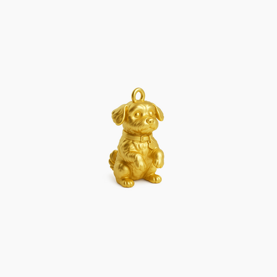 Custom charm design - Gold finish