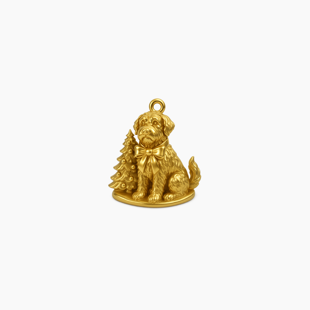Custom charm design - Gold finish