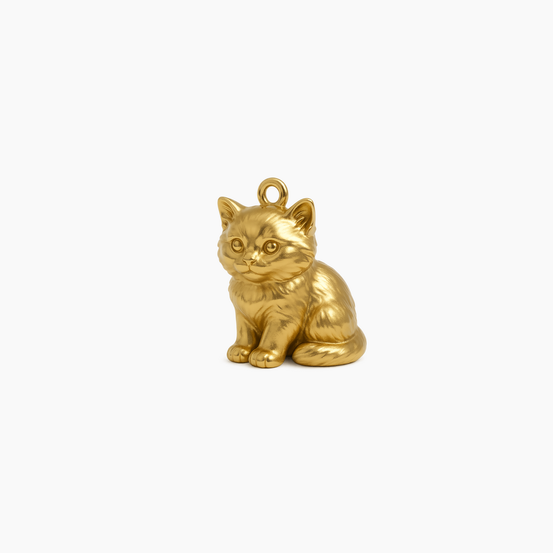 Custom charm design - Gold finish