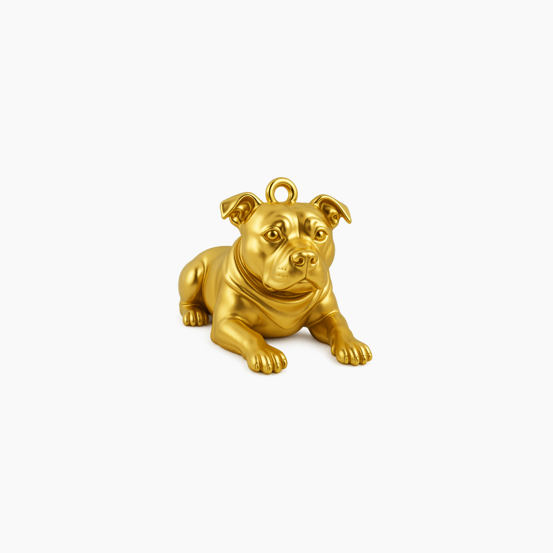 Custom charm design - Gold finish