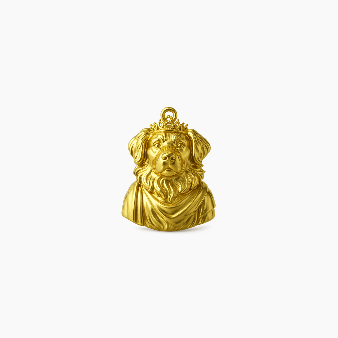 Custom charm design - Gold finish