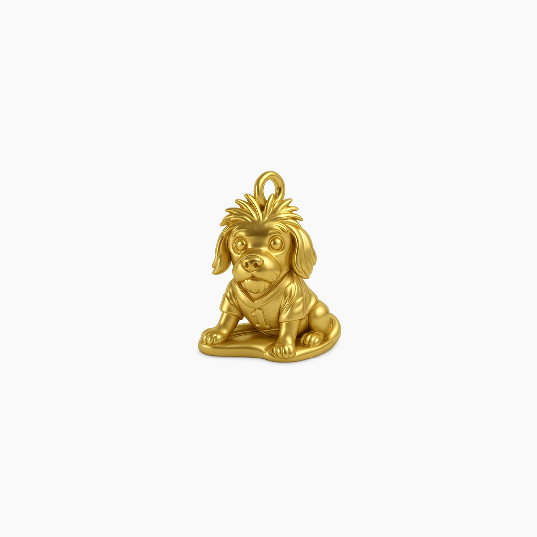 Custom charm design - Gold finish