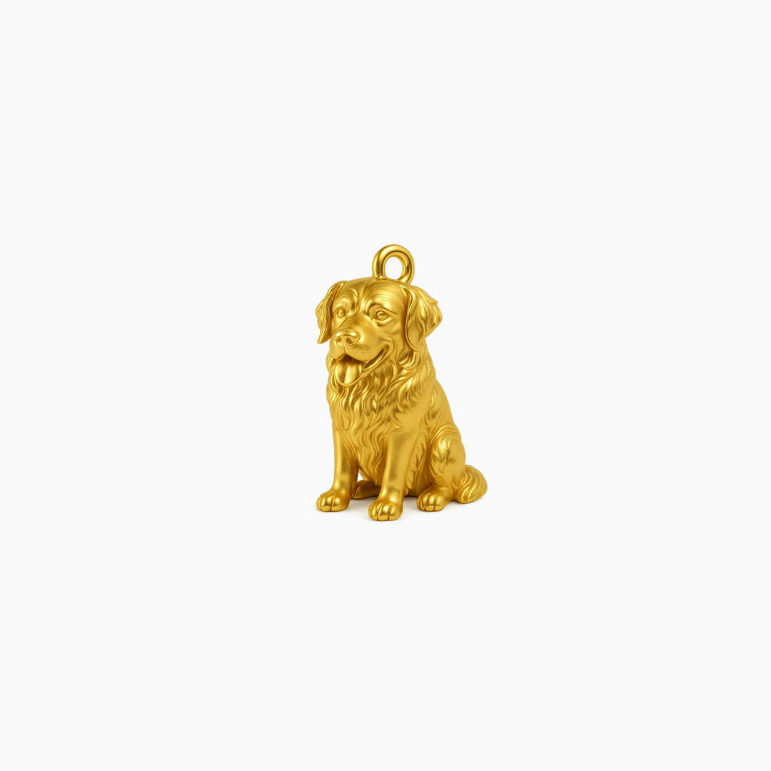 Custom charm design - Gold finish