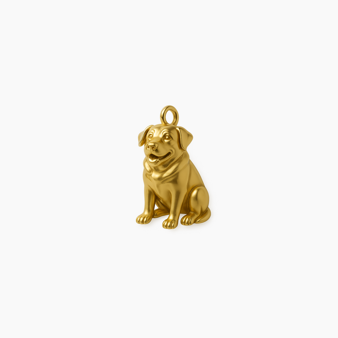 Custom charm design - Gold finish