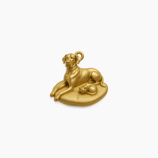 Custom charm design - Gold finish