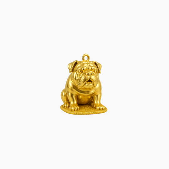 Custom charm design - Gold finish