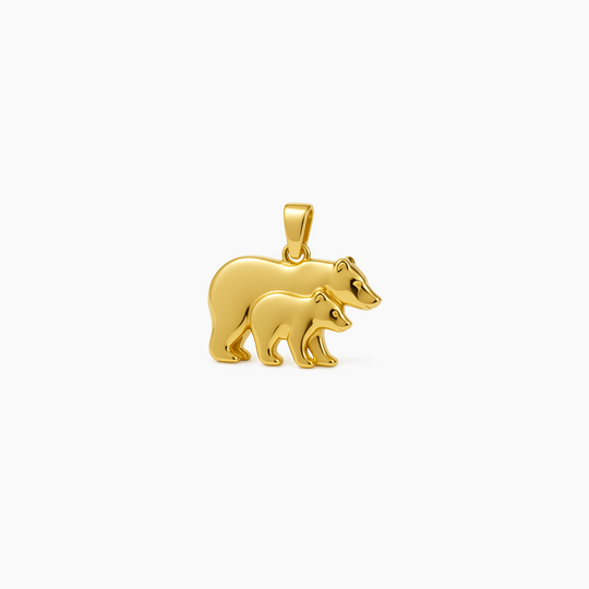 Custom charm design - Gold finish