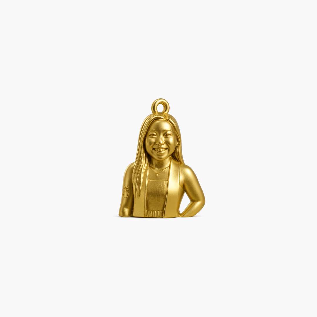 Custom charm design - Gold finish