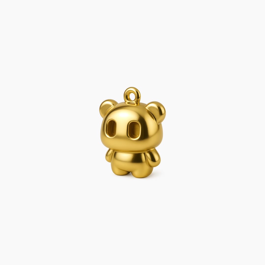Custom charm design - Gold finish