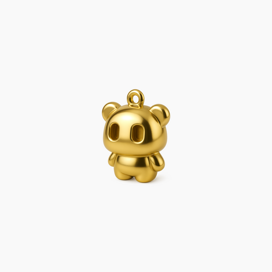 Custom charm design - Gold finish