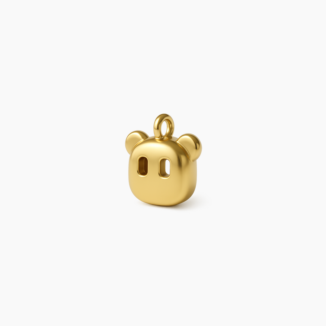 Custom charm design - Gold finish