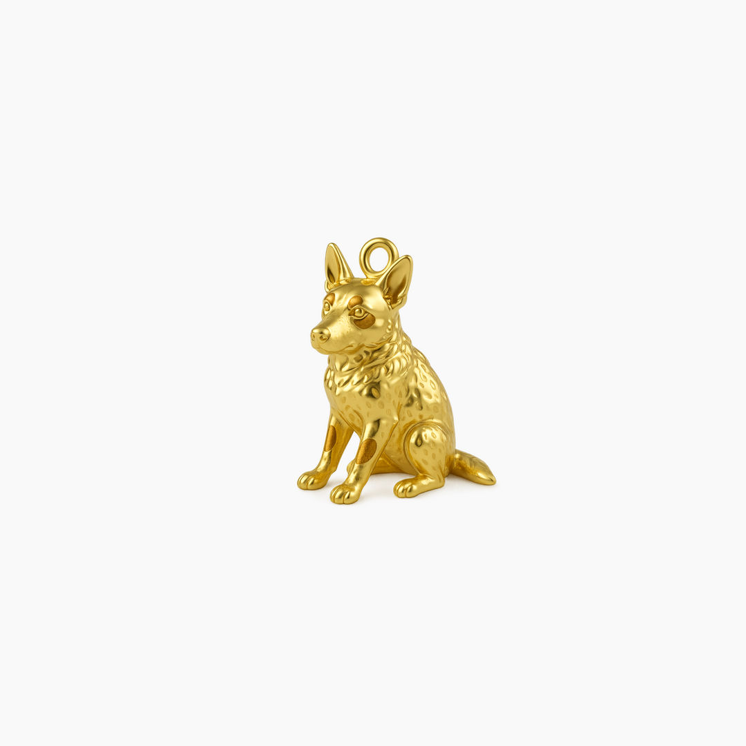 Custom charm design - Gold finish
