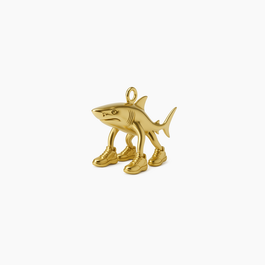 Custom charm design - Gold finish