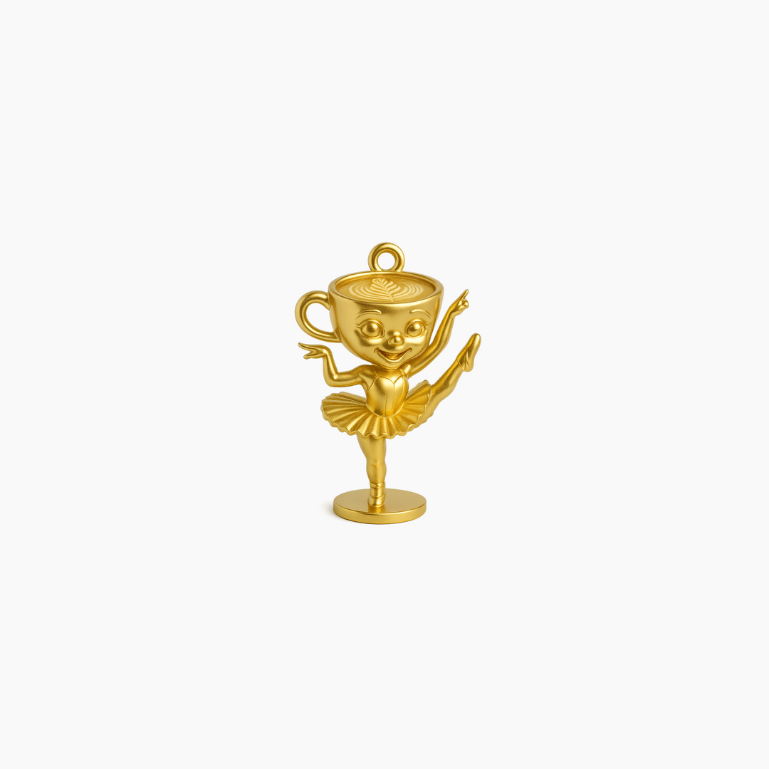 Custom charm design - Gold finish