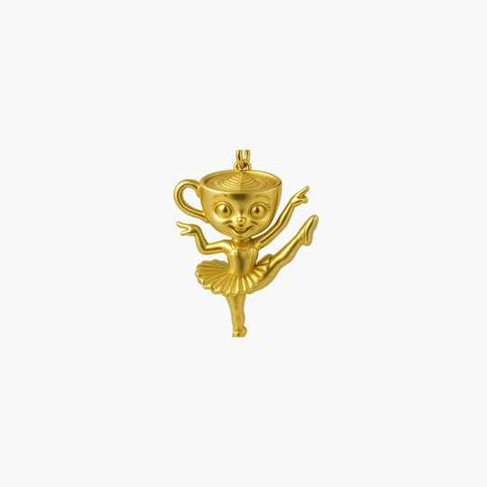 Custom charm design - Gold finish