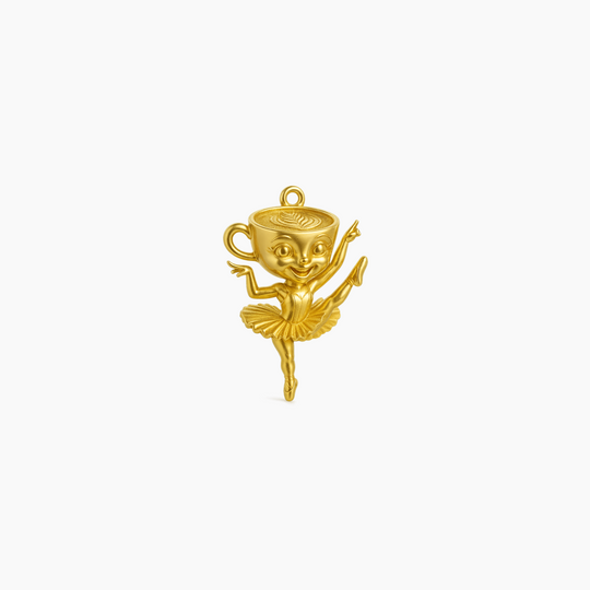 Custom charm design - Gold finish