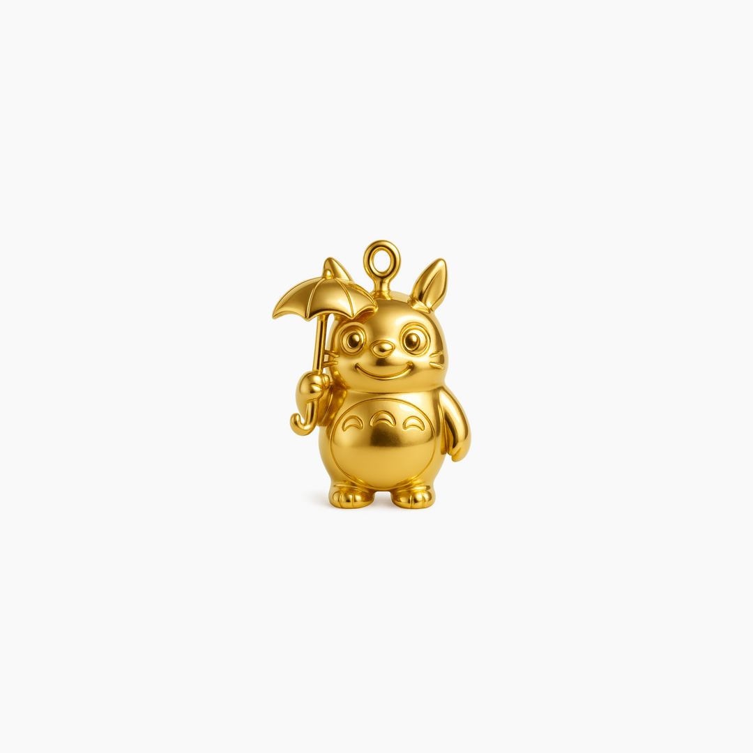 Custom charm design - Gold finish